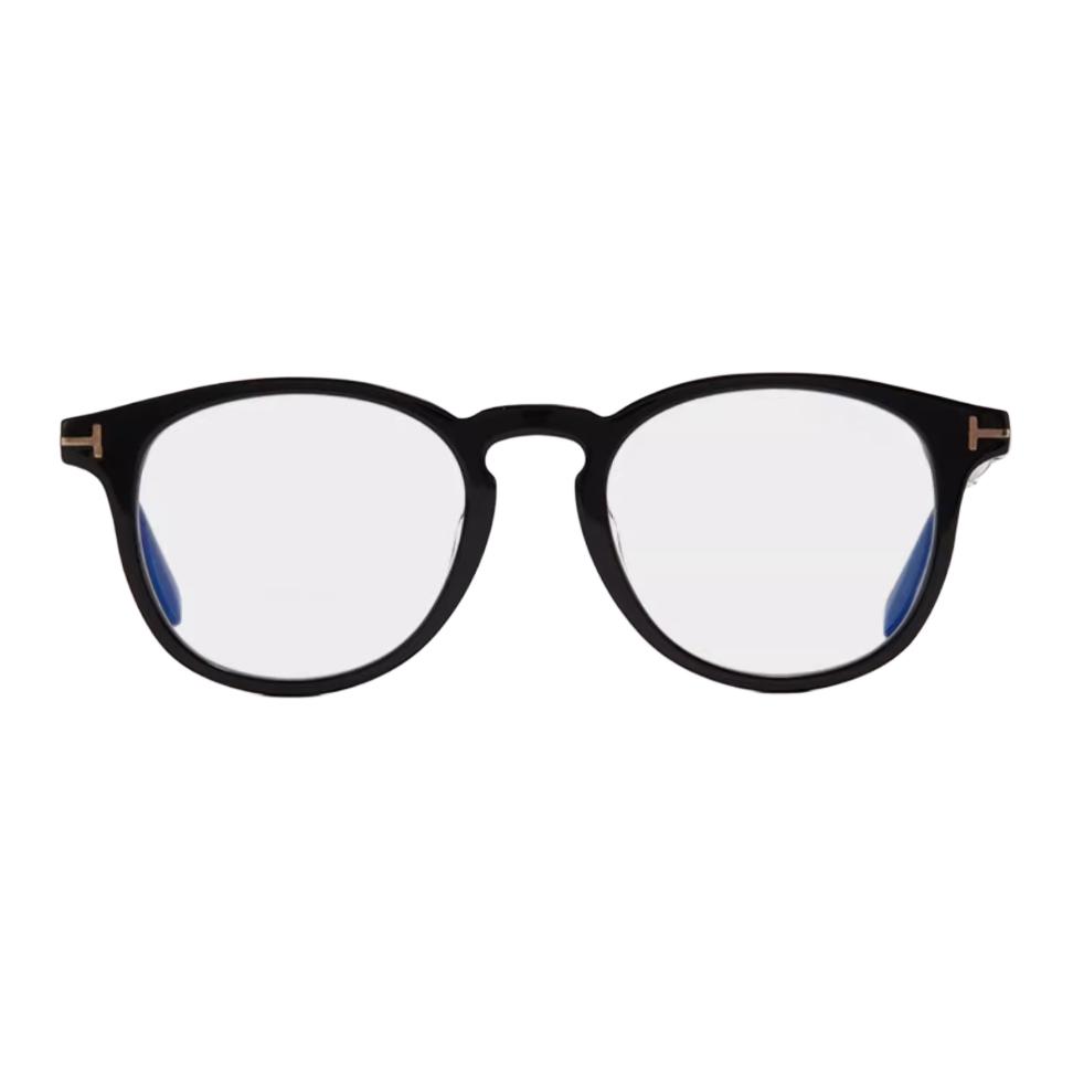 Tom Ford TF Round Optical Glasses Unisex Couple Style Metal Plastic Frame - Multiple Colors FT5891-F-B 圖 3