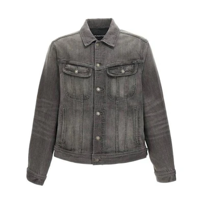 TOM FORD TF Slim Fit Single-Breasted Long Sleeve Blazer Jacket Light Brown DJI001DMC036S24IG014