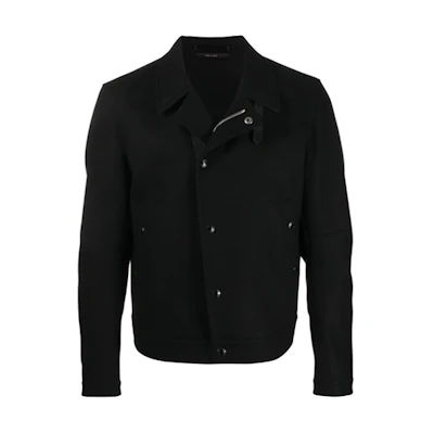 TOM FORD TF Solid Color Casual Polo Collar Loose Jacket - TFO363BV079-K09