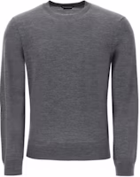 TOM FORD TF Solid Color Crewneck Sweatshirt Gray KCL006YMW010-S23IG680 TOM FORD TF Solid Color Crewneck Sweatshirt Gray KCL006YMW010-S23IG680