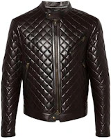 TOM FORD TF Solid Color Zip-Up Jacket Long Sleeve Brown LXR007LMN009F23-KB750 TOM FORD TF Solid Color Zip-Up Jacket Long Sleeve Brown LXR007LMN009F23-KB750