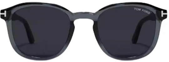 Tom Ford TF Solid Design Square Sunglasses Unisex Black FT0975-K Tom Ford TF Solid Design Square Sunglasses Unisex Black FT0975-K