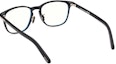 Purchase Tom Ford TF Kacamata Optical Persegi Hitam Unisex Gaya Pasangan Logo Solid FT5918-D-B 001