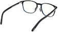 Sizing Tom Ford TF Kacamata Optical Persegi Hitam Unisex Gaya Pasangan Logo Solid FT5918-D-B 001