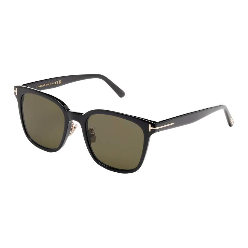 Tom Ford TF Square Sunglasses Black Unisex Design Minimalist Style TF1135K5401N 圖 2
