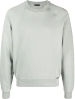 TOM FORD TF SS23 Solid Color Crewneck Pullover Sweatshirt Grey JCL001JMC006S23-FG290 TOM FORD TF SS23 Solid Color Crewneck Pullover Sweatshirt Grey JCL001JMC006S23-FG290