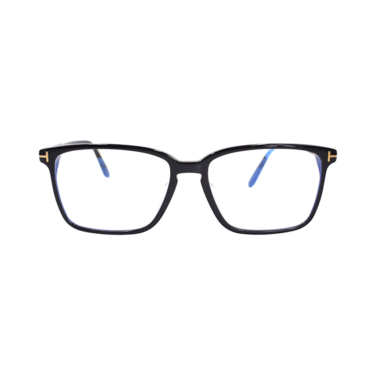 Lookbook Tom Ford 男士經典光學眼鏡框 FT5696-F-B 矩形設計 TF5696-F-B 001