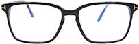Lookbook Tom Ford 男士經典光學眼鏡框 FT5696-F-B 矩形設計 TF5696-F-B 001