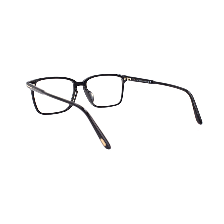 Shop Tom Ford 男士經典光學眼鏡框 FT5696-F-B 矩形設計 TF5696-F-B 001