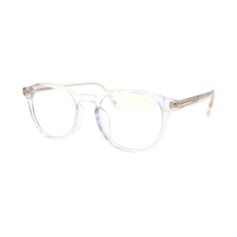 Tom Ford TF Trend Optical Glasses Round Frame Unisex Couple Style Eyewear Fashion Series TF5795-K-B 026
