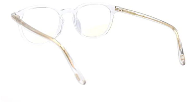 汤姆福特TF潮流光学眼镜圆框男女情侣款时尚系列 TF5795-K-B 026 Shop 汤姆福特TF潮流光学眼镜圆框男女情侣款时尚系列 TF5795-K-B 026