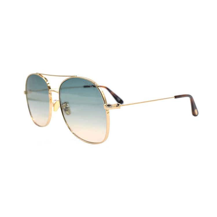 Tom Ford TF Trendy Pilot Style Sunglasses Unisex Fashion Couple Design Pilot Sunglasses TF758-D-28P 圖 3