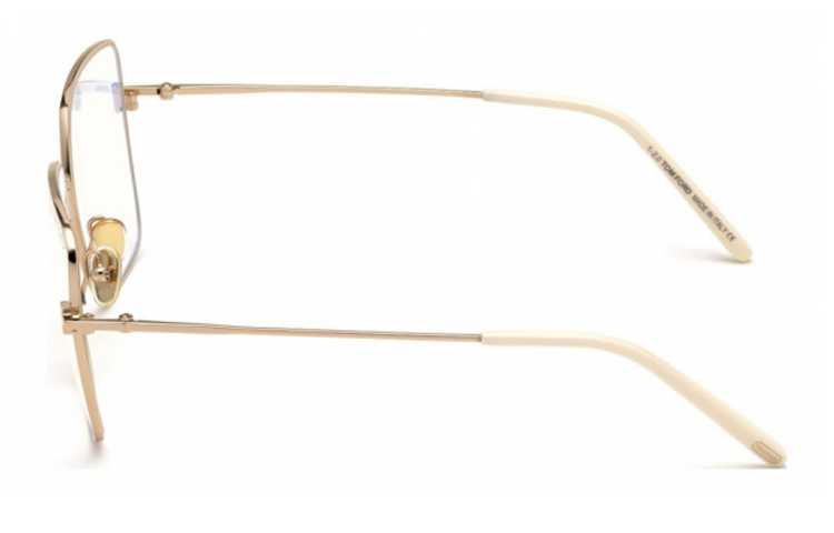 Tom Ford TF Trendy Square Metal Optical Glasses for Men TF5739B-025 圖 5