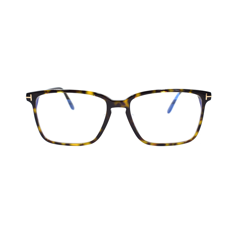 Lookbook Tom Ford TF Wise Intellect Kacamata Frame Optik Persegi Panjang Pria TF5696-F-B 052