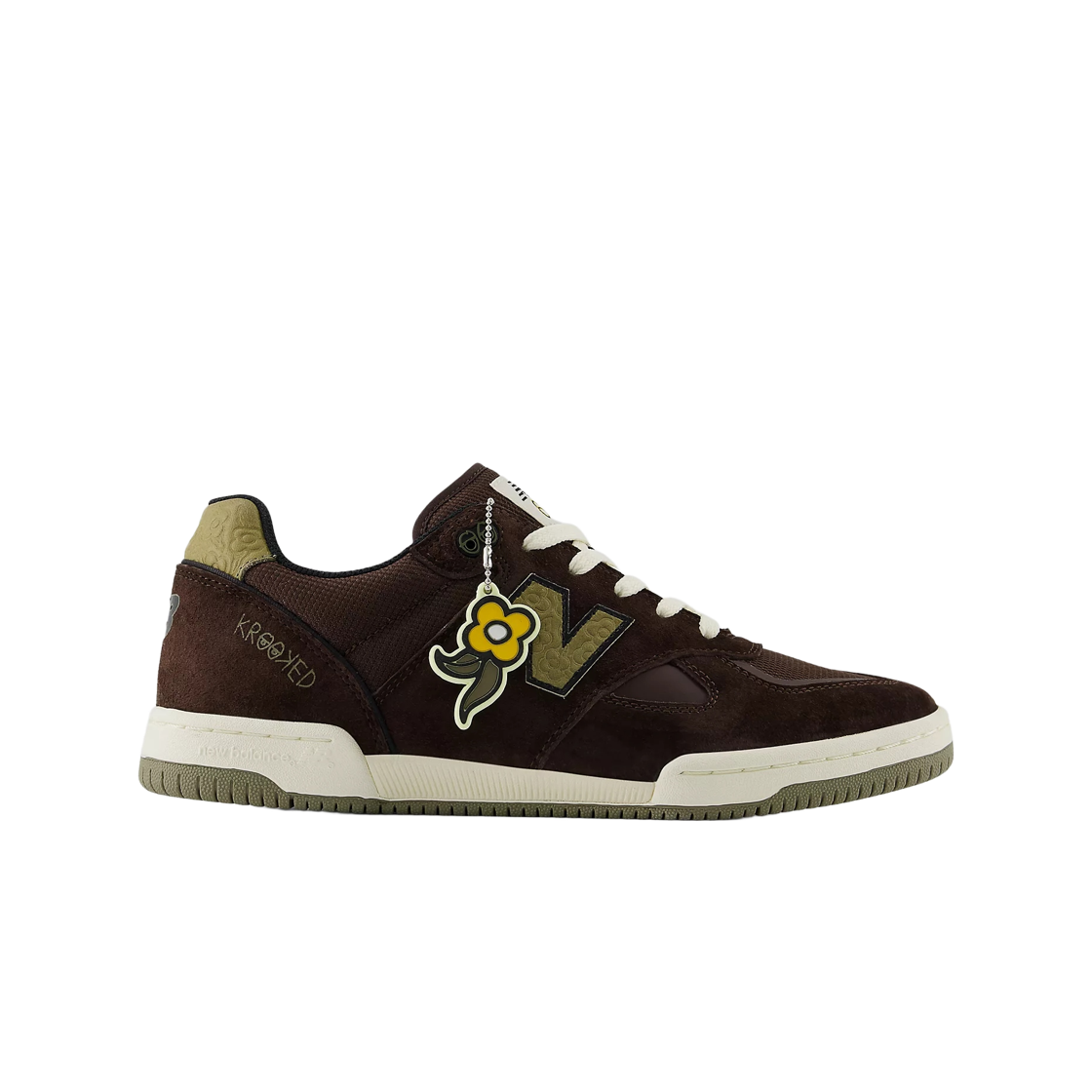 Tom Knox x Krooked x New Balance Numeric 600 'Chocolate Olive' NM600KKD