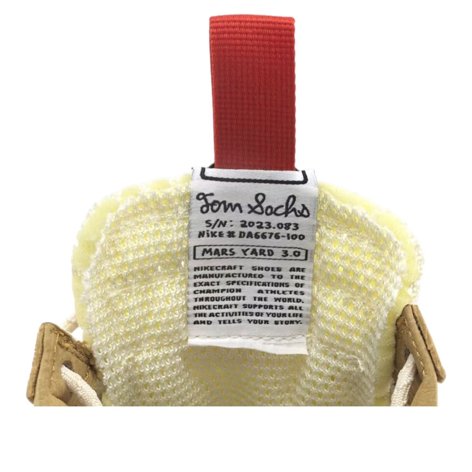 Details for Tom Sachs x Nike Mars Yard 3.0 'Cokelat' Sepatu Sneakers DA6676-100