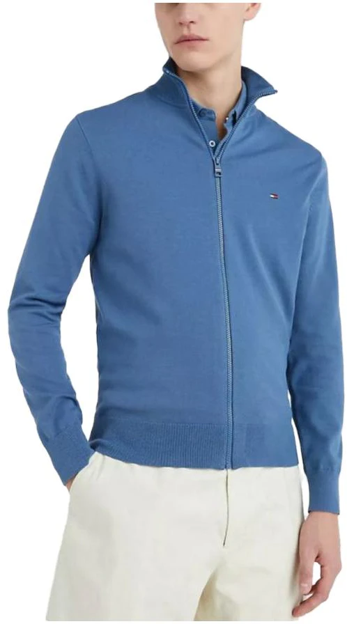tommy-hilfiger-1985-solid-zip-sweater-blue-full-zip-jacket-mmw-22747-dbx
