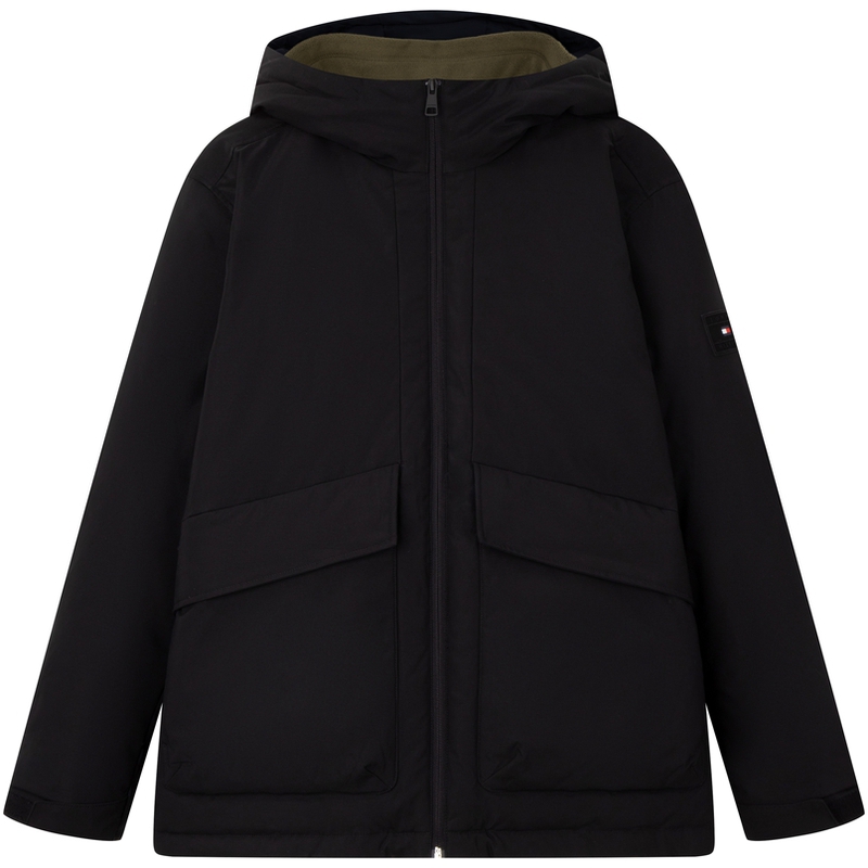 Tommy Hilfiger  3-in-1 Waterproof Windproof Down Jacket with Fleece Liner. MW0MW38754