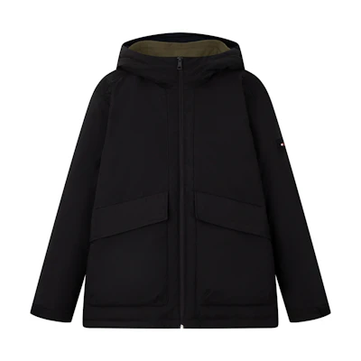 Tommy Hilfiger 3-in-1 Waterproof Windproof Down Jacket with Fleece Liner. MW0MW38754
