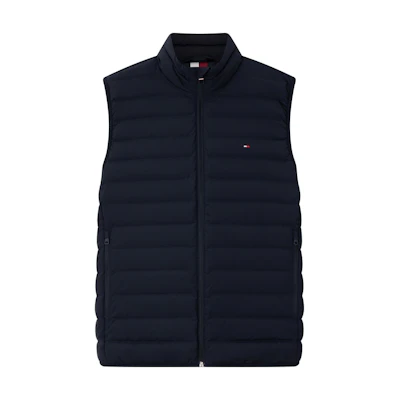 Tommy Hilfiger 90% Down Lightweight Water-Resistant Puffer Vest Jacket MW0MW36758
