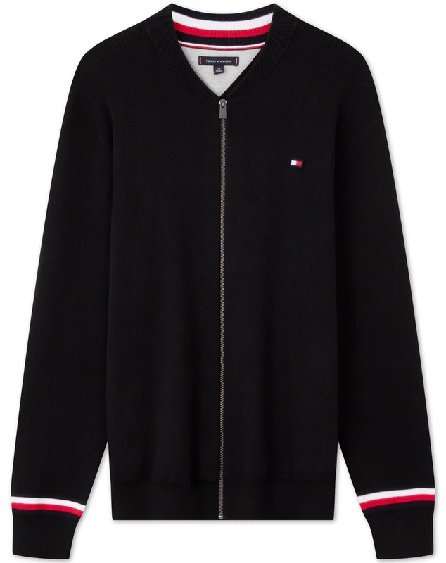 tommy-hilfiger-baseball-collar-cardigan-knit-with-colorblock-cuffs-78-j4973