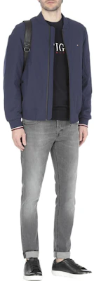 Chaqueta Bomber Azul Casual con Logo de Tommy Hilfiger. MW0MW21359DY4 Purchase Chaqueta Bomber Azul Casual con Logo de Tommy Hilfiger. MW0MW21359DY4