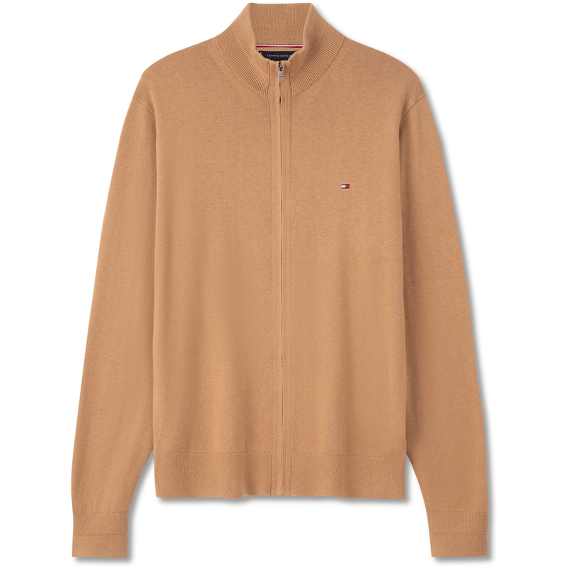 Cheap Tommy Hilfiger 喀什米爾混紡開襟針織毛衣 - 純色修身款 MW0MW34115