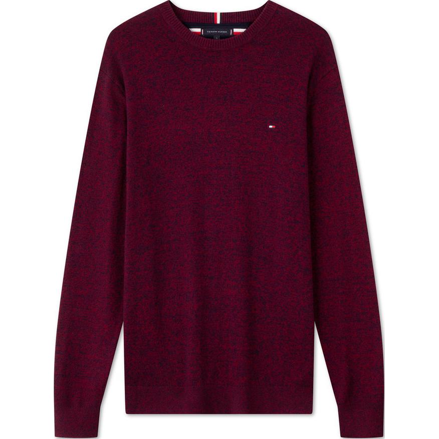 Tommy Hilfiger  Casual Commuter Crewneck Sweater Maroon MW0MW34178-0KP