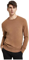 Tommy Hilfiger Casual Crewneck Cashmere Sweater MW0MW28051 Tommy Hilfiger Casual Crewneck Cashmere Sweater MW0MW28051