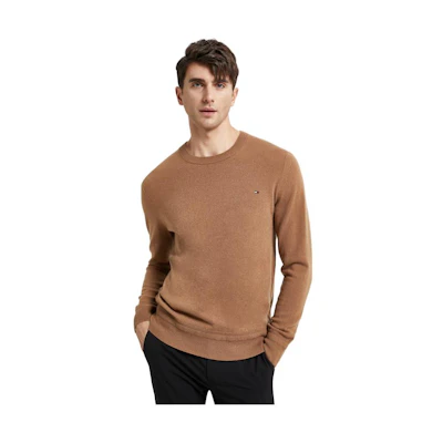 Tommy Hilfiger Casual Crewneck Cashmere Sweater MW0MW28051