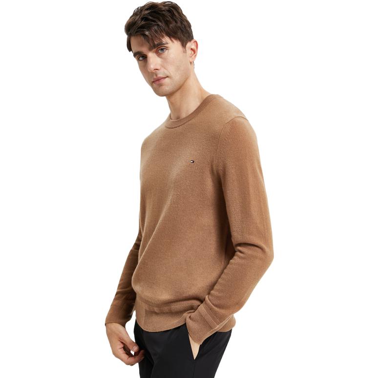 Shop 汤米希尔费格 休闲圆领羊绒毛衣 MW0MW28051