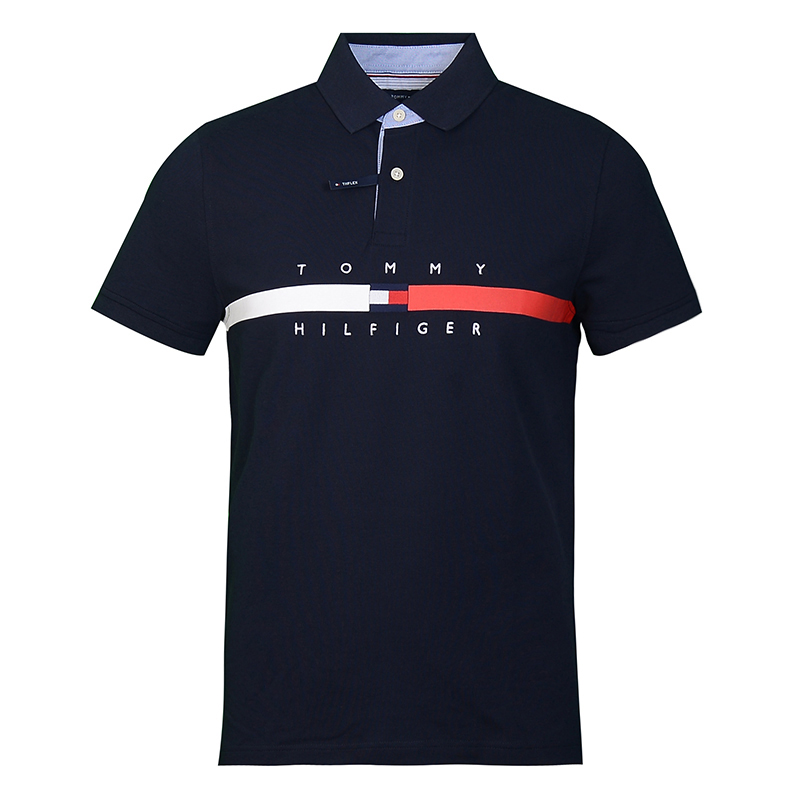 Tommy Hilfiger  Casual Fashion Comfortable Short Sleeve Polo Shirt. 78J4952-410/730