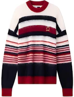 Tommy Hilfiger Casual Striped Crewneck Sweater Red White. MW0MW36286-0EV Tommy Hilfiger Casual Striped Crewneck Sweater Red White. MW0MW36286-0EV