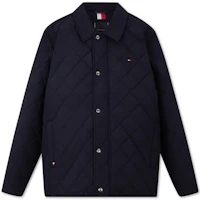 Tommy Hilfiger City Escape Water-Resistant Retro Quilted Collar Jacket MW0MW35257 Tommy Hilfiger City Escape Water-Resistant Retro Quilted Collar Jacket MW0MW35257