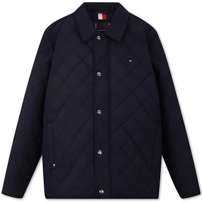 Tommy Hilfiger 城市逃逸防水復古絎縫翻領外套 MW0MW35257 Order Tommy Hilfiger 城市逃逸防水復古絎縫翻領外套 MW0MW35257