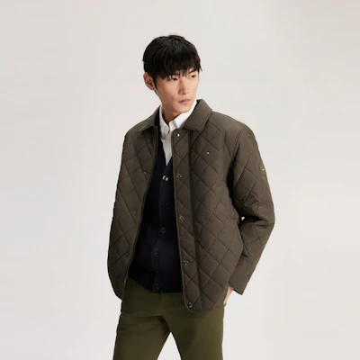 Tommy Hilfiger 城市逃逸防水復古絎縫翻領外套 MW0MW35257 2