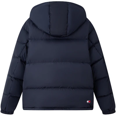 타미 힐피거 클래식 후드 루즈핏 다운 재킷 겨울용 따뜻한 코트 DM0DM19537 Lookbook 타미 힐피거 클래식 후드 루즈핏 다운 재킷 겨울용 따뜻한 코트 DM0DM19537