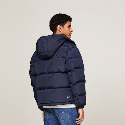 타미 힐피거 클래식 후드 루즈핏 다운 재킷 겨울용 따뜻한 코트 DM0DM19537 Purchase 타미 힐피거 클래식 후드 루즈핏 다운 재킷 겨울용 따뜻한 코트 DM0DM19537