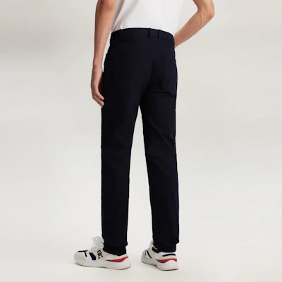 汤米希尔费格经典直筒弹力斜纹五袋裤 MW0MW31127-DW5 Purchase 汤米希尔费格经典直筒弹力斜纹五袋裤 MW0MW31127-DW5