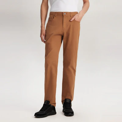 汤米希尔费格经典直筒弹力斜纹五袋裤 MW0MW31127-DW5 1