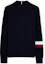 Lookbook Tommy Hilfiger Jaket Sweater Kolar Baseball Colorblock Cotton Knit MW0MW29044-1
