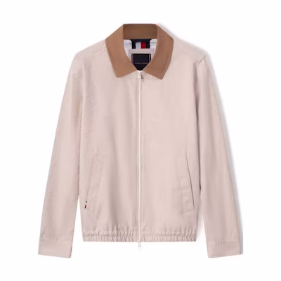 Tommy Hilfiger Colorblock Zip-Up Jacket Light Khaki MW0MW29965