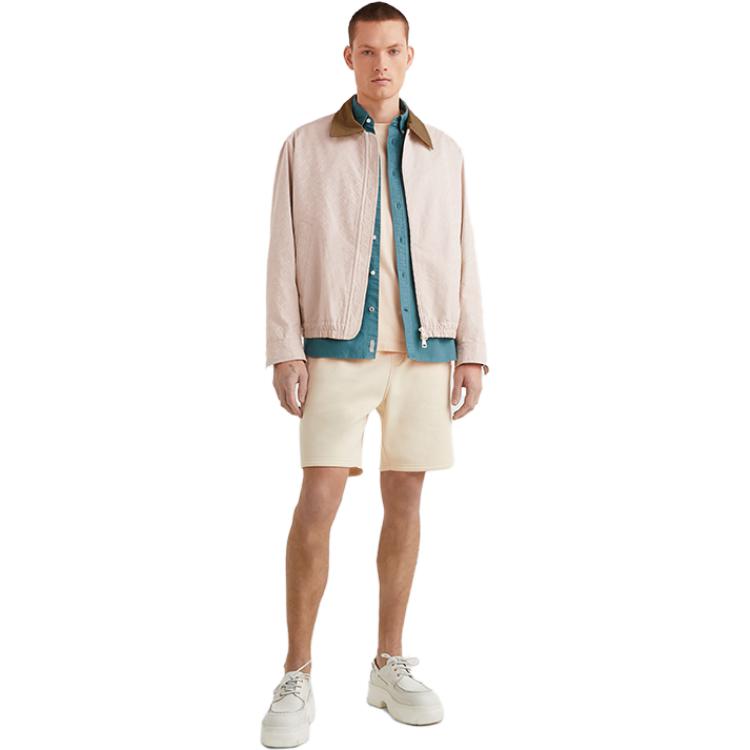 Lookbook Tommy Hilfiger 拼色拉鍊外套 淺卡其 MW0MW29965