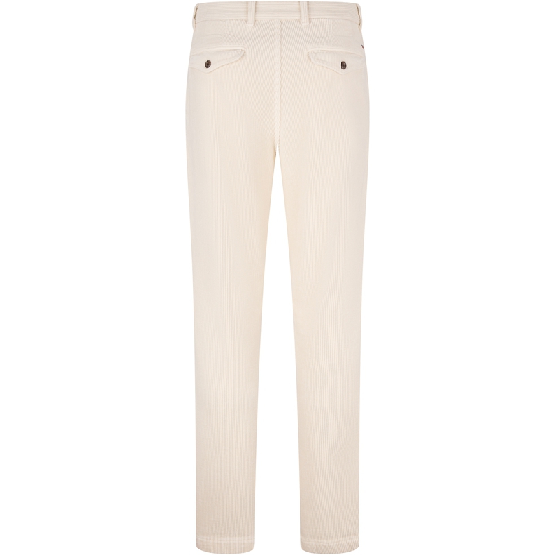Lookbook 汤米·希尔费格 灯芯绒复古经典直筒休闲裤 米白色 MW0MW36693YBI