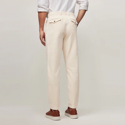 汤米·希尔费格 灯芯绒复古经典直筒休闲裤 米白色 MW0MW36693YBI Details for 汤米·希尔费格 灯芯绒复古经典直筒休闲裤 米白色 MW0MW36693YBI