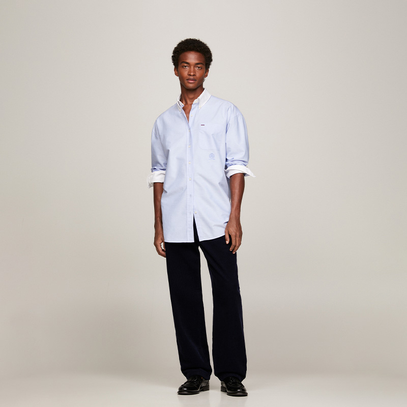 Details for 汤米希尔费格灯芯绒宽松休闲长裤 MW0MW32557