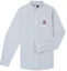 Order Tommy Hilfiger Kemeja Oxford Katun Garis Biru Putih Button-Down MW0MW35580
