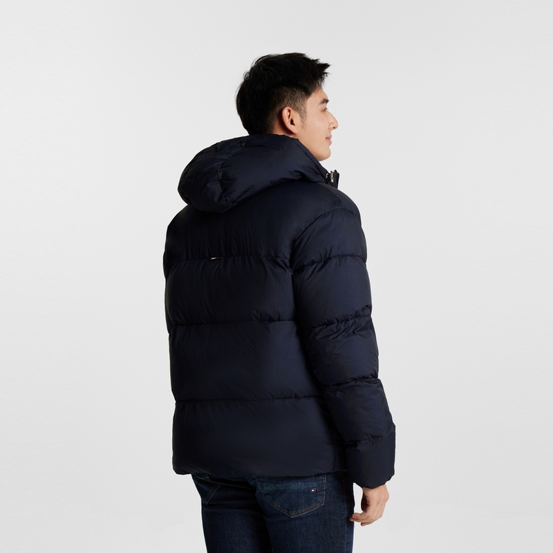 Tommy Hilfiger  Embossed Letter Fitted Warm Hooded Jacket XM0XM02539 圖 11