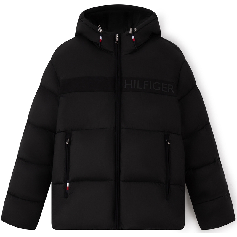 Tommy Hilfiger  Embossed Letter Fitted Warm Hooded Jacket XM0XM02539 圖 2