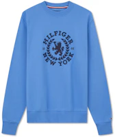 Tommy Hilfiger Embroidered Badge Cotton Casual Crewneck Sweatshirt MW0MW33651 Tommy Hilfiger Embroidered Badge Cotton Casual Crewneck Sweatshirt MW0MW33651
